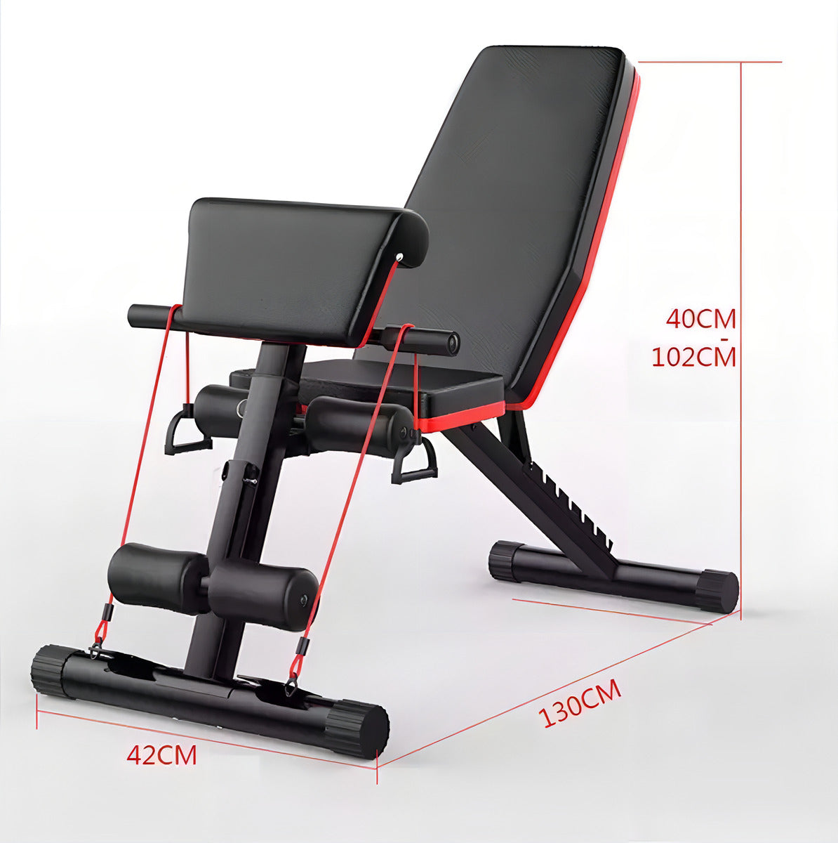 Banco Multifuncional Magnux Pesas Reclinable Predicador Multiposicion Graduable