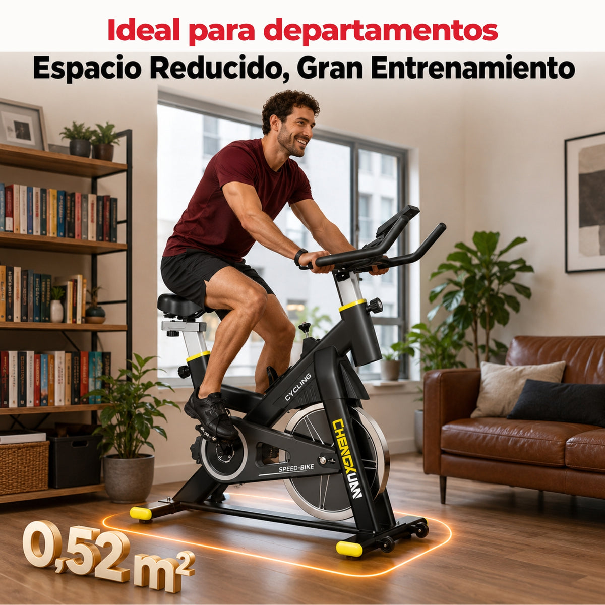 Bicicleta Spinning 10kg Flywheel