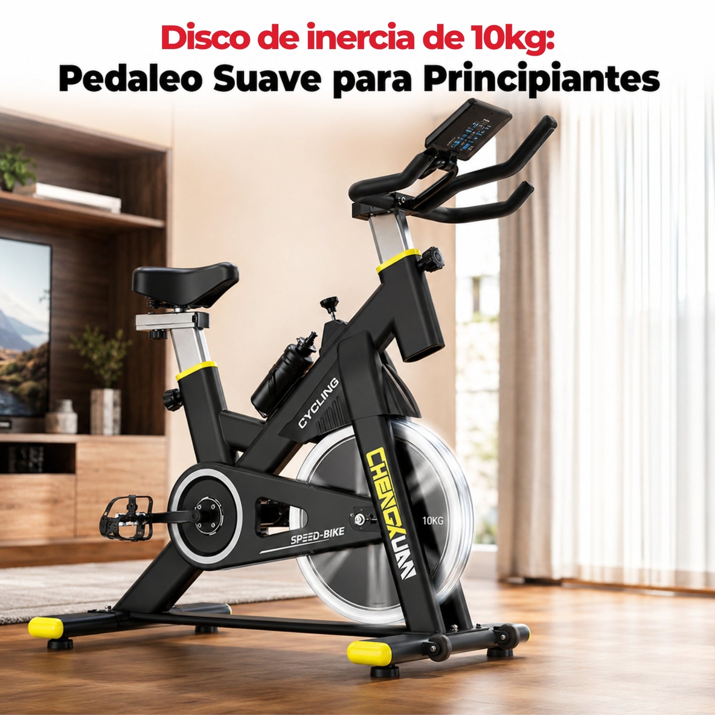Bicicleta Spinning 10kg Flywheel