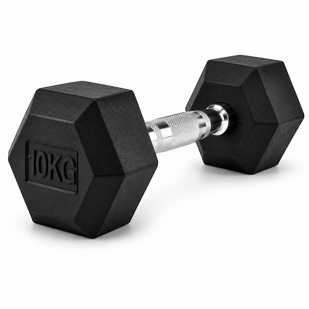Pack Mancuernas Hexagonales 105kg + Rack Triangular